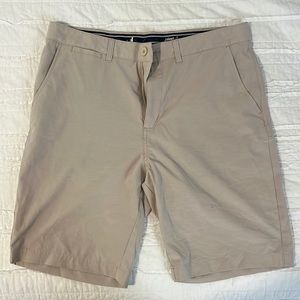 Size 34 Johnnie O Men’s khaki colored shorts
